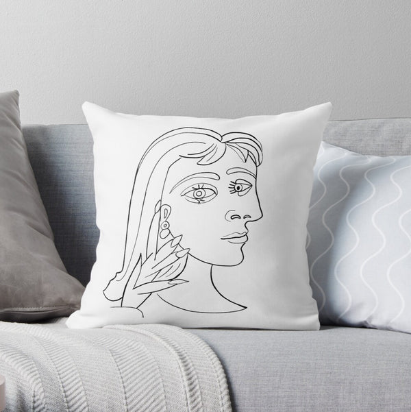 KozyCove™ Modern Graphic Sofa Cushion Cover