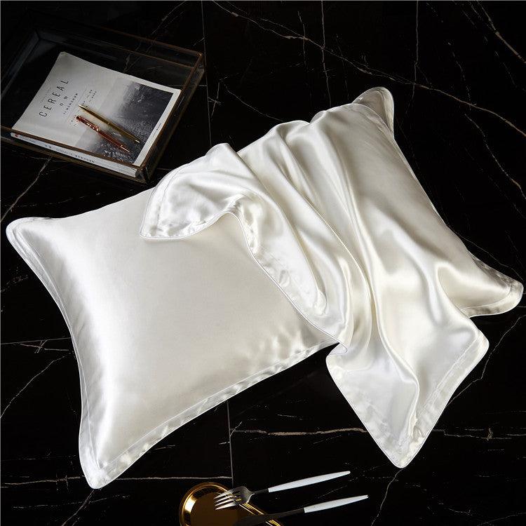 Kozy Cove 100% Natural Mulberry Silk Pillowcase for Hair and Skin- white