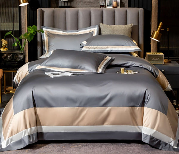 KozyCotton™ Premium Long-Staple Cotton Four-Piece Bedding Set