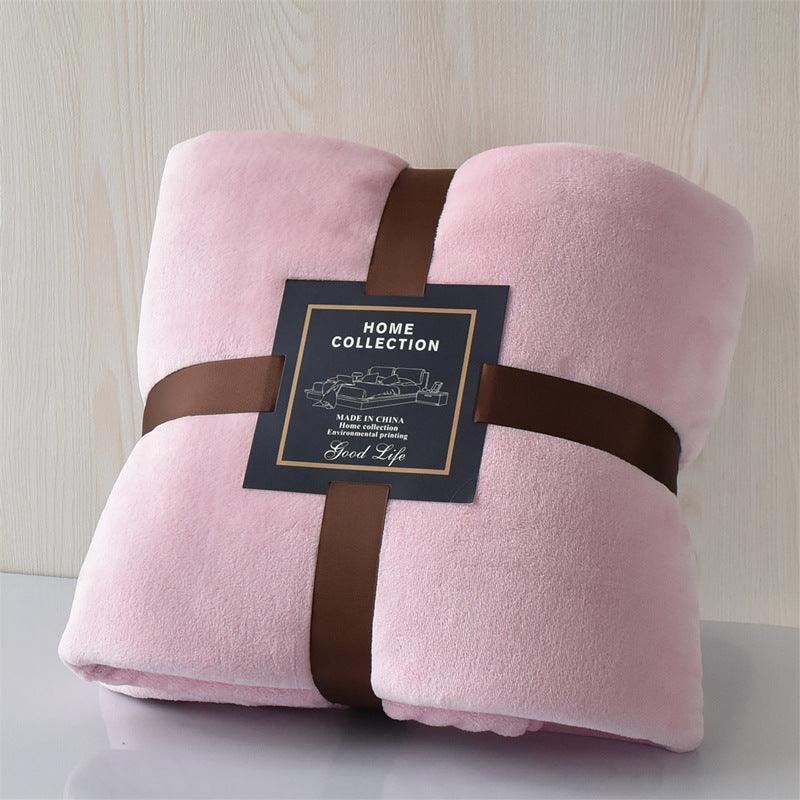 Kozy Cove Fleece Blanket- pink