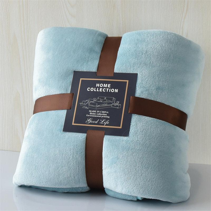 Kozy Cove Fleece Blanket- mint