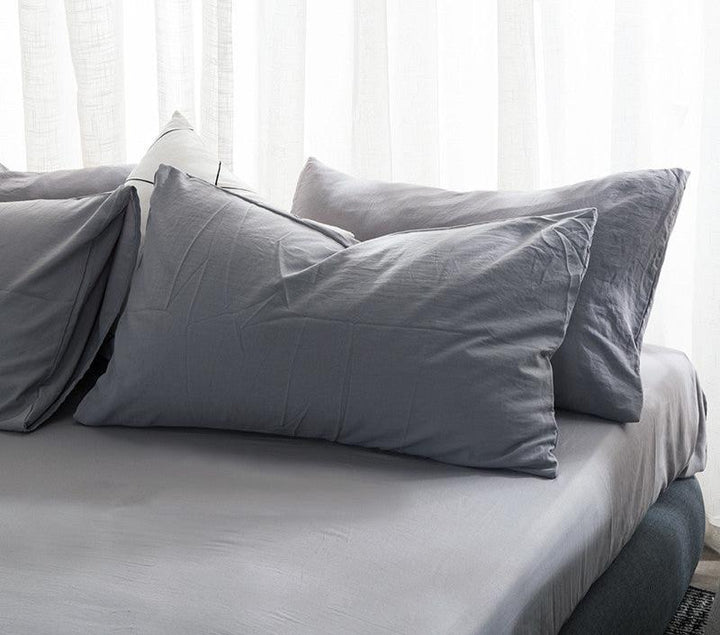 KozyCotton® Essential Cotton Pillowcase Gray